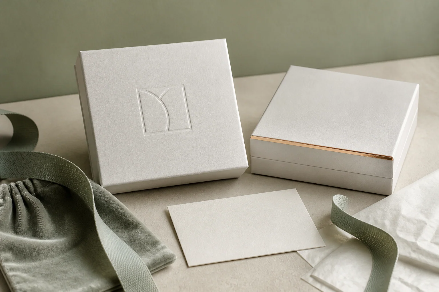 Coordinated jewelry presentation concept